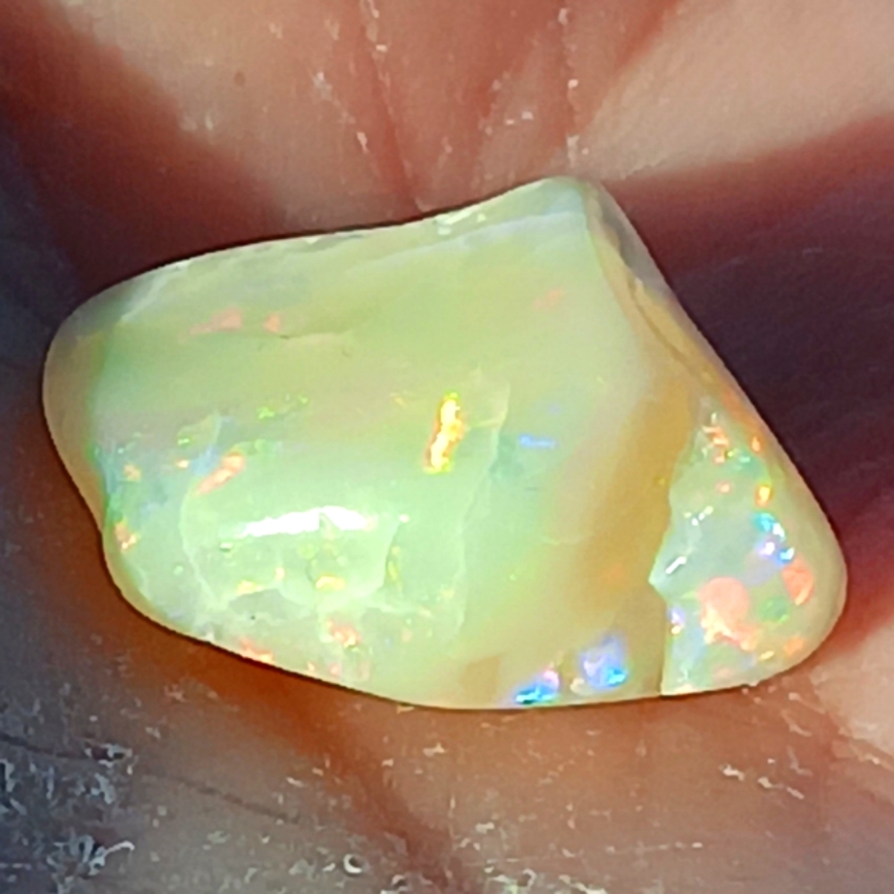 Australian Opal Pendant Lightning Ridge Double Sided Sterling Silver - Picture 3 of 16